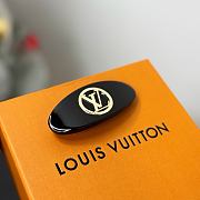 Okify Louis Vuitton Circle Black Hair Clip  - 3
