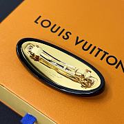 Okify Louis Vuitton Circle Black Hair Clip  - 2
