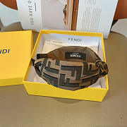 Okify Fendi Brown Headband - 3