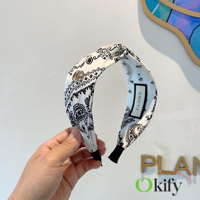 Okify Gucci White Headband 28930 - 1