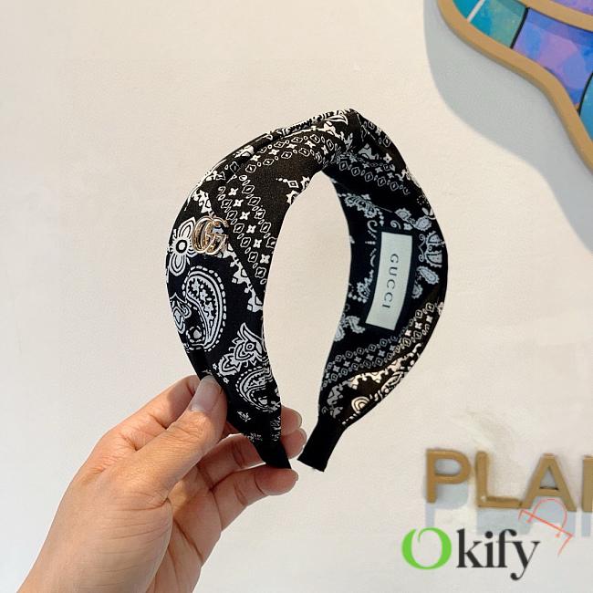 Okify Gucci Black Headband 28931 - 1