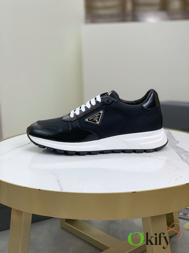 Okify Prada Prax 01 Re-Nylon Black Sneakers  - 1