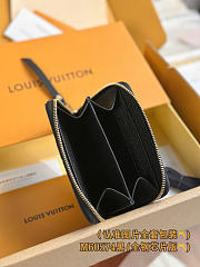Okify Louis Vuitton Zippy Black Wallet M60574 11x8.5x2cm  - 6