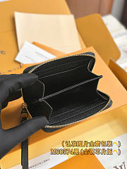 Okify Louis Vuitton Zippy Black Wallet M60574 11x8.5x2cm  - 5