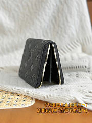 Okify Louis Vuitton Zippy Black Wallet M60574 11x8.5x2cm  - 4