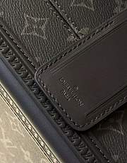 Okify Louis Vuitton Rolling Trunk Black Suitcase M10117 55x39x24cm - 5