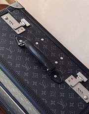 Okify Louis Vuitton Rolling Trunk Black Suitcase M10117 55x39x24cm - 3