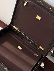 Okify Louis Vuitton Rolling Trunk Brown Suitcase M10117 55x39x24cm - 4