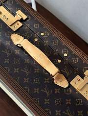 Okify Louis Vuitton Rolling Trunk Brown Suitcase M10117 55x39x24cm - 2