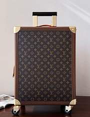 Okify Louis Vuitton Rolling Trunk Brown Suitcase M10117 55x39x24cm - 1