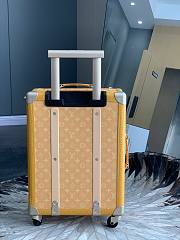 Okify Louis Vuitton Rolling Trunk Yellow Suitcase M12881 55x39x21cm - 3