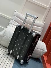 Okify Louis Vuitton Rolling Trunk Black Suitcase 55x39x21cm - 6