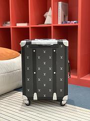 Okify Louis Vuitton Rolling Trunk Black Suitcase 55x39x21cm - 2