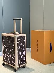 Okify Louis Vuitton x TM Rolling Trunk Flower Suitcase M14107 55x39x21cm - 3