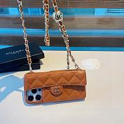 Okify CC Brown Phone Case Crossbody Strap  - 4
