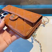 Okify CC Brown Phone Case Crossbody Strap  - 6