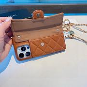 Okify CC Brown Phone Case Crossbody Strap  - 5