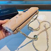 Okify CC Beige Phone Case Crossbody Strap  - 4