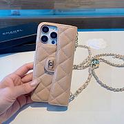 Okify CC Beige Phone Case Crossbody Strap  - 2