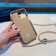 Okify CC Beige Phone Case Crossbody Strap  - 5