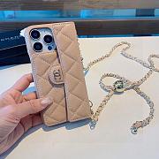 Okify CC Beige Phone Case Crossbody Strap  - 6