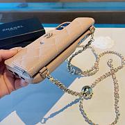 Okify CC Beige Phone Case Crossbody Strap  - 3