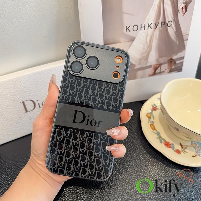 Okify Dior Black Phone Case 28953 - 1