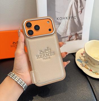 Okify Hermes Beige Phone Case 28956