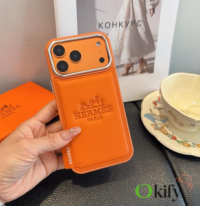 Okify Hermes Orange Phone Case 28957 - 1
