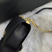 Okify CC Boy Bag Large Black Caviar Gold Hardware 28cm  - 2