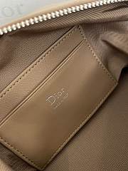 Okify Dior Bow Brown Pouch 20x11x8cm  - 6