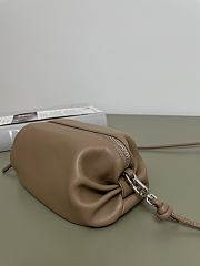 Okify Dior Bow Brown Pouch 20x11x8cm  - 3