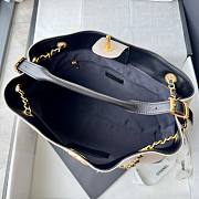 Okify CC 25A Hobo Bag Gray And Black 36x24x12cm  - 5