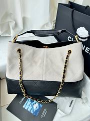 Okify CC 25A Hobo Bag Gray And Black 36x24x12cm  - 4