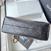 Okify CC 25A Hobo Bag Gray And Black 36x24x12cm  - 3