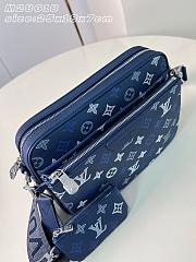 Okify Louis Vuitton Trio Messenger Bag Dark Blue M28618 25x18x7cm - 4