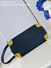 Okify Louis Vuitton Alma Trunk BB Bag Black M29445 22x19x11cm - 6
