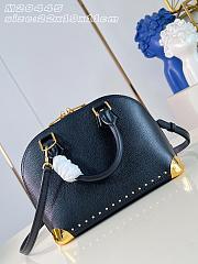Okify Louis Vuitton Alma Trunk BB Bag Black M29445 22x19x11cm - 5