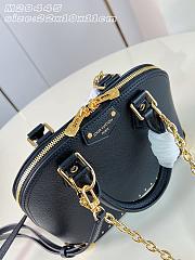 Okify Louis Vuitton Alma Trunk BB Bag Black M29445 22x19x11cm - 4