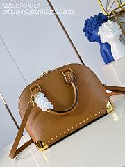 Okify Louis Vuitton Alma Trunk BB Bag Brown M29445 22x19x11cm - 5