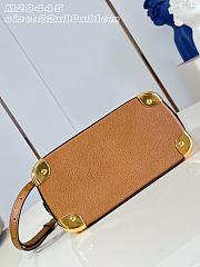 Okify Louis Vuitton Alma Trunk BB Bag Brown M29445 22x19x11cm - 2