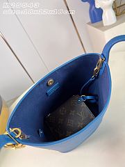 Okify Louis Vuitton Lowkey All In BB Bag Blue M27370 18x16x12cm - 2