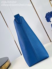 Okify Louis Vuitton Hobo MM Low Key Bag Blue M28220 35x31x18cm  - 5