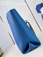 Okify Louis Vuitton Low Key Cabas MM Bag Blue M25341 47x30x14cm - 5