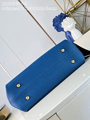 Okify Louis Vuitton Low Key Cabas MM Bag Blue M25341 47x30x14cm - 4