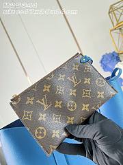 Okify Louis Vuitton Low Key Cabas MM Bag Blue M25341 47x30x14cm - 3