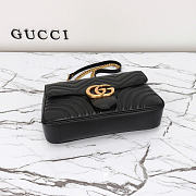 Okify Gucci Marmont Matelasse Bag Black 31x19x7cm - 4