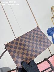 Okify Louis Vuitton Neverfull MM Damier Bag Pink Inside N41603 31x28x14cm - 6