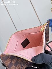 Okify Louis Vuitton Neverfull MM Damier Bag Pink Inside N41603 31x28x14cm - 4