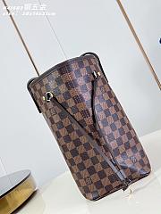 Okify Louis Vuitton Neverfull MM Damier Bag Pink Inside N41603 31x28x14cm - 3